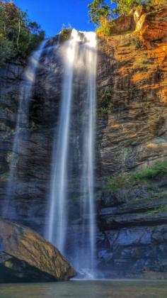 
                        
                            On the campus of Toccoa Falls College is this waterfall. What a place to study/read/relax! In north Georgia >> Why, hello Georgia...I had no idea. :)
                        
                    