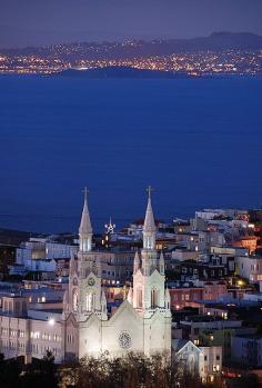 North Beach at Dusk