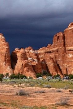 Devil's Garden in Arches National Park.