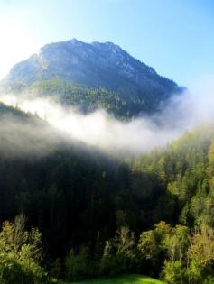 #Morning pictures in September 2014 beim Hotel Mauthäusl near #Inzell with german description: www.reiseziele.co... #Alps #Bavaria #Germany