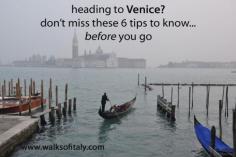 
                        
                            Six tips to know before you go to Venice, Italy! www.walksofitaly.com
                        
                    