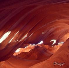 Antelope Canyon in Arizona >> It looks so peaceful here!