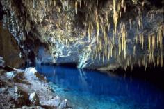 Gruta azul - Bonito, Mato Grosso do Sul, Brazil