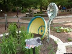 
                        
                            Bookworm Garden, Sheboygan, WISCONSIN, UNITED STATES.  Pull up a pew, make yourself comfy and settle down for story time in Sheboygan’s Bookworm Garden.  The creation of local gardener Sandy Livermore, the garden takes inspiration from more than 60 of the world’s most loved children’s books including “Hansel and Gretel,” “Winnie the Pooh,” “Goodnight Moon,” “Where the Wild Things Are” and, of course, the “Secret Garden.”
                        
                    