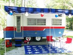 
                        
                            See how this blogger turned an old camper into her dream vacation home-on-wheels.
                        
                    