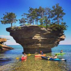 Turnip Rock, Huron County,