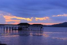 Andaman Club Pier, Ranong, Thailand.