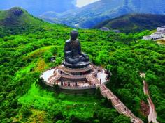 
                        
                            Tian Tan Buddha on Lantau Island, Hong Kong
                        
                    