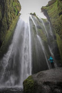 
                        
                            Seljalandsfoss, Iceland - Gljúfrabúi is one of Iceland's best kept secrets - a beautiful hidden waterfall next to the famous Seljalandsfoss, you have to walk a bit down a ravine before you pop out in a cavern with an enormous waterfall. Usually there is no one there, but be prepared to get soaked!
                        
                    