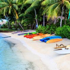 Not exactly the same sort of kayak, but you catch our drift. Photo courtesy of fsborabora2 on Instagram.