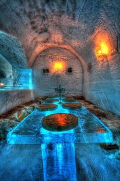 Ice hotel at Sorrisniva, Alta, Norway