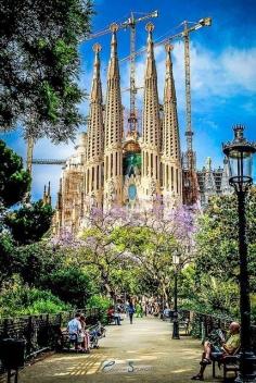 Sagrada Familia in Barcelona, Spain