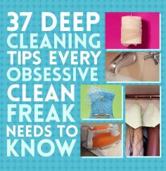 
                        
                            37 Deep Cleaning Tips Every Obsessive Clean Freak Should Know
                        
                    