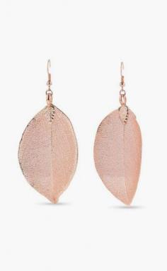 Leaf Dangle earrings