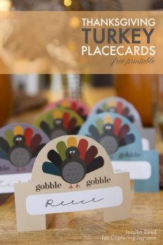 
                        
                            Thanksgiving Turkey Placecard
                        
                    