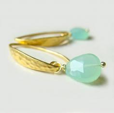 
                        
                            Hampton Earrings with Chrysoprase Matte Handmade
                        
                    