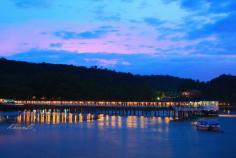 Andaman Club Pier, Ranong, Thailand.