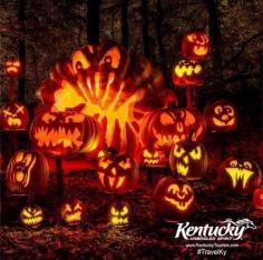 Jack-o-Lantern Spectacular at Iroquois Park in Louisville, Kentucky!