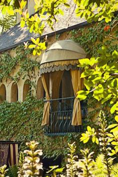 Some guestrooms have private balconies that look out over the grounds. #Jetsetter