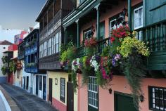 The promenade, Santa Cruz de la Palma - Island of La Palma, Canary Islands. Spain