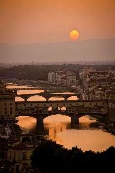 
                    
                        awakyn:  Sunset in Florence, Italy
                    
                