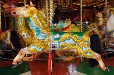 
                    
                        Luna Park Gallopers John and Arthur Anderson Jumper photo by Victor Hugo. Luna Park, Sydney, N.S.W. Australia
                    
                