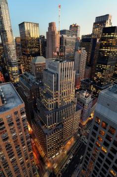 
                    
                        Late Afternoon over Midtown Manhattan, New York City
                    
                