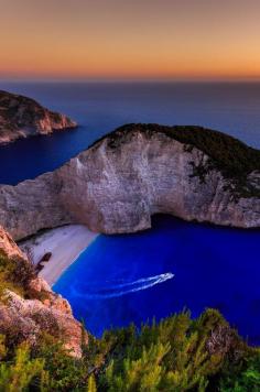 
                    
                        Navagio Beach or Shipwreck Beach, Zakynthos, Greece
                    
                