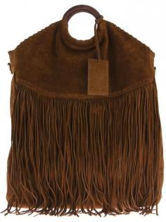 
                    
                        Ralph Lauren. Bag with fringe.
                    
                