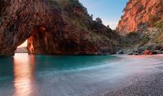 Beautiful Beach in Calabrial, Italy