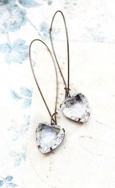 
                    
                        Heart Earrings Crystal Rhinestone
                    
                