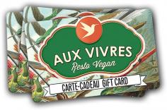 
                    
                        Aux Vivres. Vegan restaurant in Montreal.
                    
                