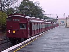 
                    
                        The smell of the leather seats in the old ''Red Rattler'' Trains, Melbourne.
                    
                