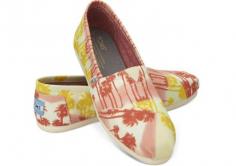 Tom's - Orange Palm Trees Women's Classics