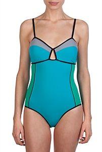 Colour Block Swimsuit