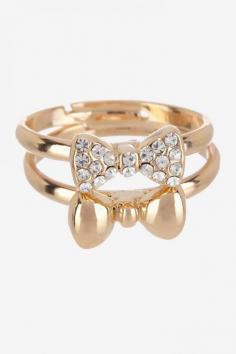 
                    
                        Gold Ribbon Stack Rings
                    
                