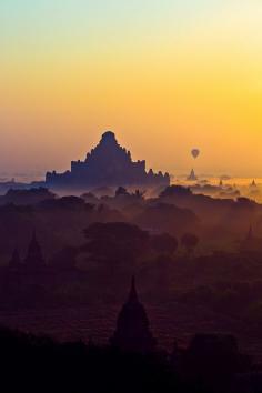 
                    
                        Sunrise over Bagan, Myanmar
                    
                