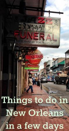 Things to do in New Orleans on a short trip www.wheressharon.... #NewOrleans #familytravel #travel