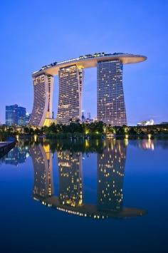 Marina Bay Reflection.