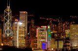 
                    
                        Hong Kong at night.
                    
                