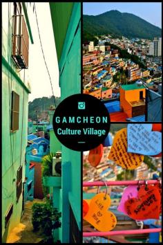 
                    
                        Beautiful, artsy town in Busan, South Korea - Gamcheon Culture Village
                    
                