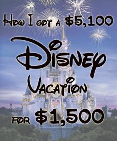 
                    
                        #disney Disney World vacation discounts! So smart. Great tips!
                    
                