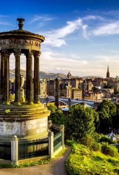 
                    
                        Beautiful view of the city of Edinburgh    |   19 Reasons Why Scotland Must Be on Your Bucket List. Amazing no. #12
                    
                