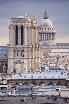 
                    
                        Notre Dame Towers, Paris, France.
                    
                