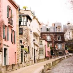 
                    
                        Paris Photography  Street in Montmartre France by GeorgiannaLane
                    
                