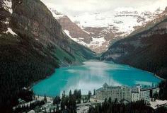 
                    
                        Lake Louise, Canada - been there once, it's gorgeous, I'd love to go back
                    
                