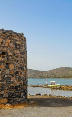 
                    
                        Elounda area in Crete
                    
                