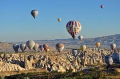 
                    
                        A hot air balloon flight at dawn surrounded by around 80 other balloons as we floated over the incredible volcanic landscape of Goreme, Cappadocia was something I'll remember for the rest of my days. We stayed at the Kelebek Hotel in Goreme in a fairy chimney where they served the most wonderful breakfast in Ali's Secret Garden. An amazing first trip to Turkey #localgem Discovered by The Travelbunny - Suzanne Jones at Butterfly Balloons, Nevşehir, Turkey
                    
                