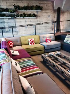 
                    
                        Guest Lounge at Pinterest Headquarters in San Francisco (photo by Donnetta)
                    
                