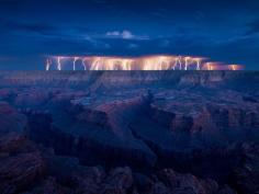 
                    
                        Cool lightning over the Grand Canyon
                    
                